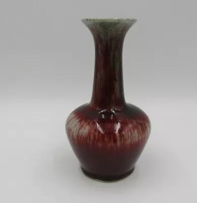 Buy Cobridge Stoneware Red & Grey Coloured Single Bud Vase  • 13.50£