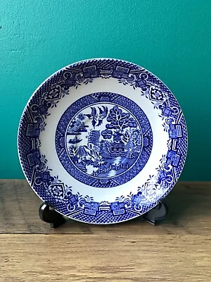 Buy Woods Ware Blue Willow Saucer 14.4cm Wide Made In England • 3.99£