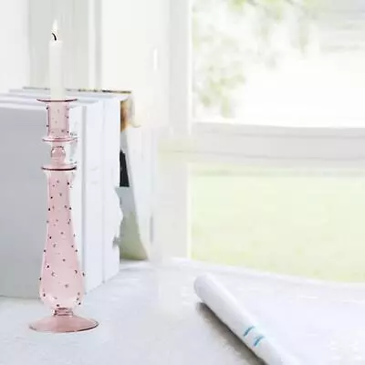 Buy Glass Candle Holder Stand Candlestick Decor Food Christmas • 12.44£