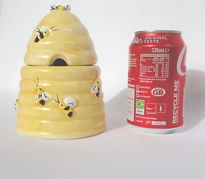 Buy Vintage Ceramic Bee Hive - Honey / Jam / Sugar Lidded Pot • 9.99£