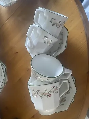 Buy Cups And Saucers X 4 Johnson Brothers  • 3.50£