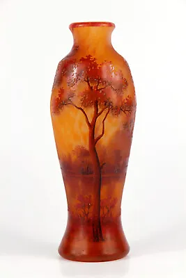 Buy Daum Nancy Original Art Nouveau Glass Art Nouveau Vase • 1,443.99£