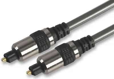 Buy Optical Audio Cable TOSlink Lead Digital Fibre Optic - Premium Soundbar Cable • 12.99£