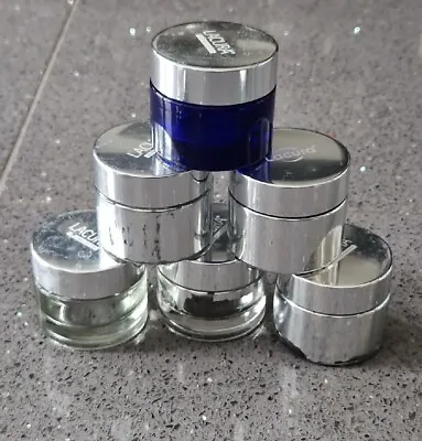 Buy 6 Empty Small Glass Jars/Pots With Lids - 50 Ml Lacura   - Refill / Storage • 1.75£