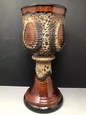Buy German Vase C. 1970’s Impressed ‘scissor’ Mark (Dümler & Breiden) 30cm Tall #639 • 35£