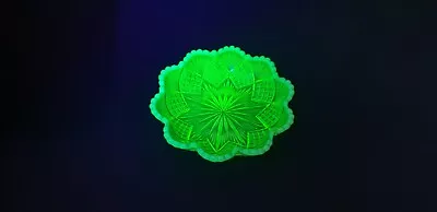 Buy Victorian Davidson Pearline Uranium Glass Lords And Ladies Dish A/f • 20£