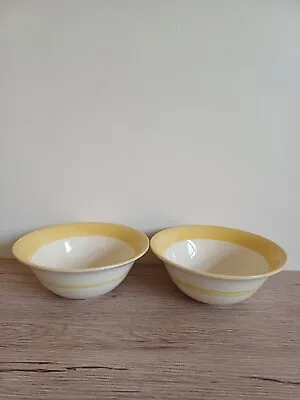 Buy Poole Fresco 6.5 Inch Cereal Bowl - Yellow - Excellent - 1st Quality  • 44£