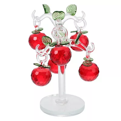 Buy Crystal Hanging Decor For Car & Home - Red Centerpiece Ornament • 30.29£