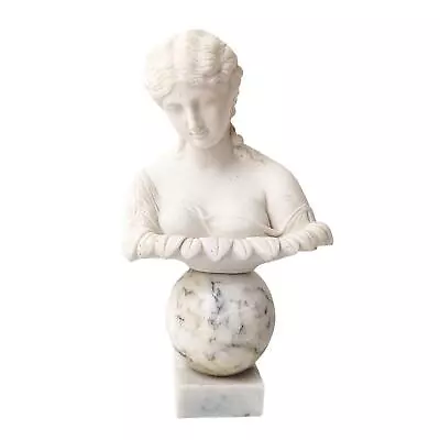 Buy Vtg Parian Bust Of Clytie The Water Nymph Clytia Greek Statue Figurine Marble • 49.81£