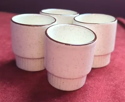 Buy Poole Pottery Broadstone Egg Cups Set Of 4 • 13£