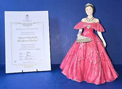 Buy Royal Worcester Figurine Queen Elizabeth The Queen Mother Limited Edition 7,500 • 19.99£