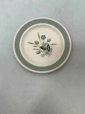 Buy Wood & Sons Clovelly Blue Green Tea Side Plate Floral 6  USED #RA • 2.99£