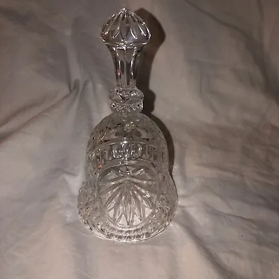 Buy Vintage Large Crystal Glass Bell  • 19.99£