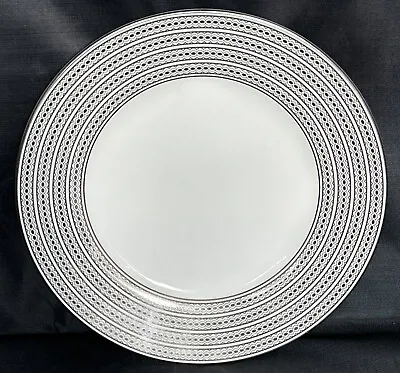 Buy Wedgwood Vera Wang  Vera Moderne Salad Plate Platinum Lace Edge NEW • 24.13£