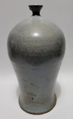 Buy Signed Pottery Art Stem Vase *See Picture Of Potters Flaw On Bottom* • 53.20£