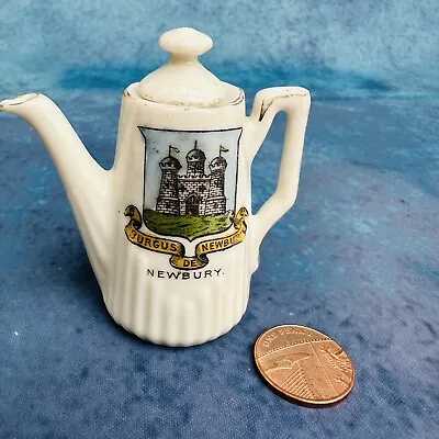 Buy Crested Ware Newbury Coffee Tea Pot Miniature Ornament Figure By GEMMA • 15£