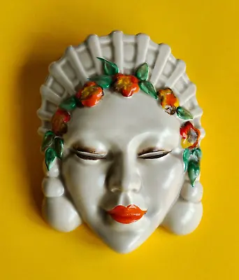 Buy Clarice Cliff  FLORA  Wall Mask 1930s • 249£