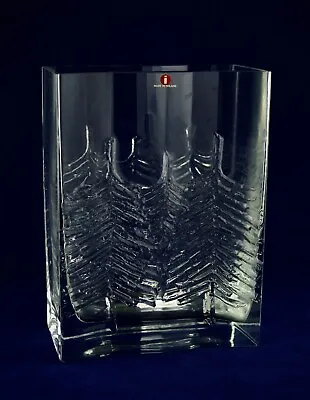 Buy LITTALA Nuutajarvi Scandinavian Art Glass Vase - 19cms (7-1/2 ) Tall - PERFECT • 49.50£