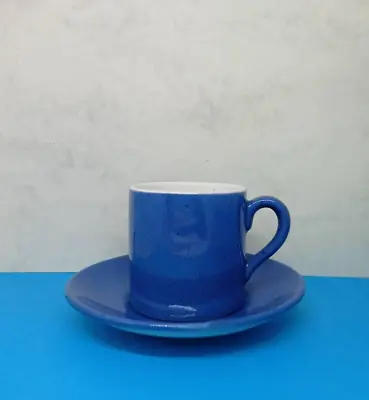 Buy WILLIAM MOORCROFT LIBERTYS POWDER BLUE DEMITASSE CUP & SAUCER 5 Available • 5.50£