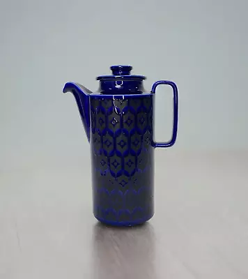 Buy Hornsea Pottery Heirloom Midnight Blue Coffee Pot Glazed Ceramic 10  • 14.99£