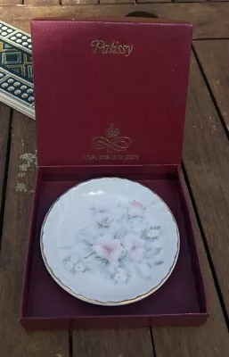 Buy Royal Worcester Spode Bone China Hammersley Floral Pin/Trinket Dish Plate In Box • 4.95£