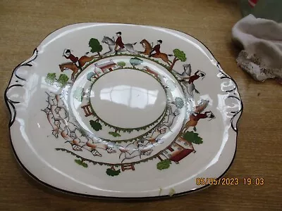 Buy Wedgwood Hunting Scenes 25cm Cake Plate - New 1st Quality With Tags  UK Made • 30£