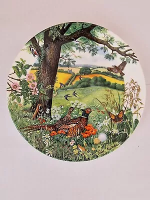 Buy Wedgewood China Plate “Meadows And Wheatfields” By Colin Newman  • 9.75£