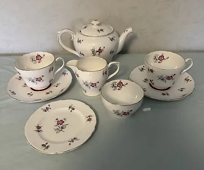 Buy Vintage Shelley “Charm” Bone China Tea For Two Set 1960’s - 8 Pieces • 85£