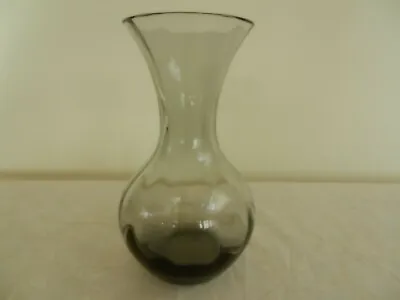 Buy Vintage Wedgewood Devon Collection Vase In Midnight Or Smokey Grey • 16.99£
