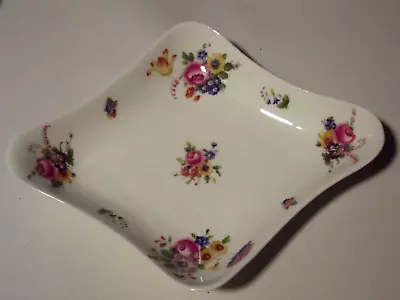 Buy Royal Cauldon SHAPED DISH BOWL Flowers & Butterfly's Pattern T3063 VGV TO CLEAR • 14.99£