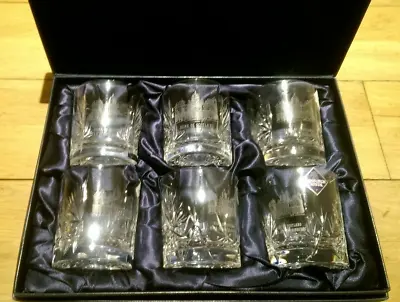 Buy Edinburgh Crystal Royal Bank Of Scotland Whiskey Glasses Set: 6 Glasses / 80mm.. • 235£