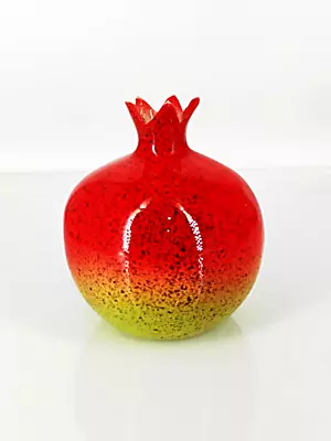 Buy Art Deco Modern Decorative Pomegranat Pottery Small Chinese Flower Ceramic Vases • 28.88£