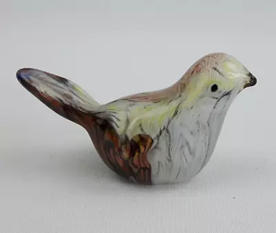 Buy Wedgwood Glass 8.5cm Speckled Bird Paperweight • 10£
