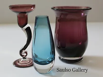 Buy  Holmegaard Polish Designed Vases From Prominent Estate    • 189.74£