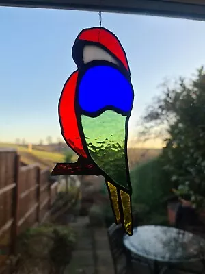Buy Stained Glass, Parrot, Window Hanging • 9.99£
