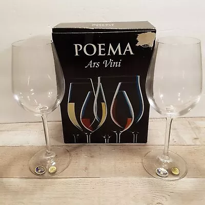 Buy Sklo Bohemia Czech Republic Bohemian Crystal Wine Glass Set • 40.52£
