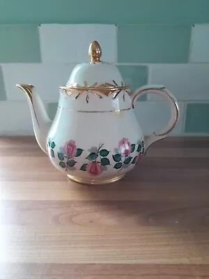 Buy Vintage Arthur Wood Gold Trimed Floral Teapot Collectable  • 25£