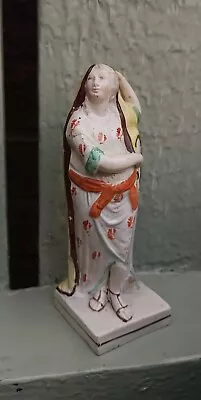 Buy Antique Staffordshire Pearl Ware Pottery Figure Of Hope C1820 • 32.87£