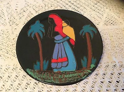 Buy Foreign Pottery Hand Painted Decorative Plate 10  In Diameter • 7.99£