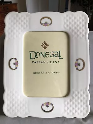 Buy Donegal Parian China Photo Frame  Irish Pottery Ireland Boxed Free Postage • 14.95£