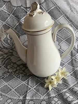 Buy Royal Worcester Contessa Bone China Coffee Pot Excellent Condition 23.5cm High • 12.99£