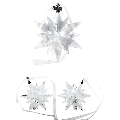 Buy Swarovski 2017 Snowflake Christmas Ornament Set • 48.14£