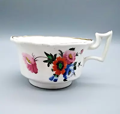 Buy Antique English Porcelain Old English Shape Staffordshire Tea Cup C1825  • 8.99£