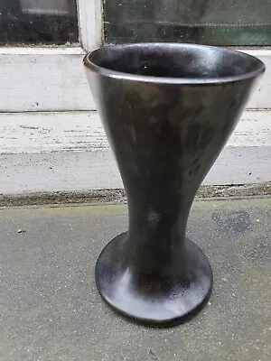 Buy Dicker Pottery Lower Dicker Sussex 1843-1959 Earthen Ware Copper Glaze Vase • 29.95£