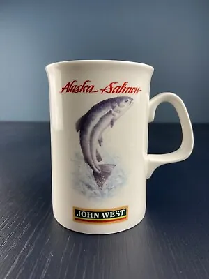 Buy John West Promotional Mug Duchess Fine Bone China Cup Alaska Salmon White • 7.99£