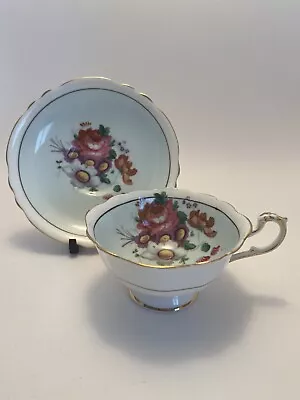 Buy Paragon Double Warrant HM The Queen & HM Queen Mother Cup & Saucer Mixed Flowers • 15£