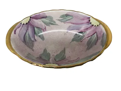 Buy Vintage Lord Nelson Ware BCM Soap/Trinket Dish Oval Bowl 6 1/2  X 4 1/4  Flowers • 9.72£