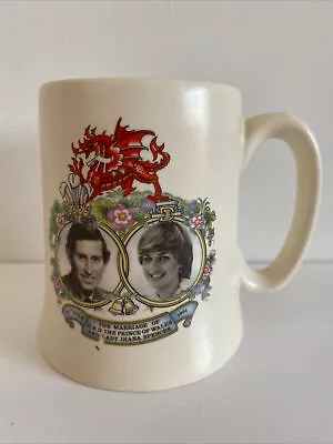 Buy Vintage Poole Pottery Commemorative Mug Royal Wedding Of Charles & Diana 1981. • 5£