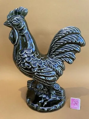 Buy Vintage Dartmouth Pottery Green Ceramic Cockerel Rooster Chicken Figure Ornament • 14.99£