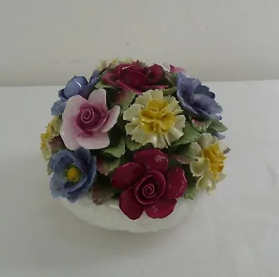 Buy Aynsley Flower Posy Bone China Hand-Painted Ornament -  Thames Hospice • 10£
